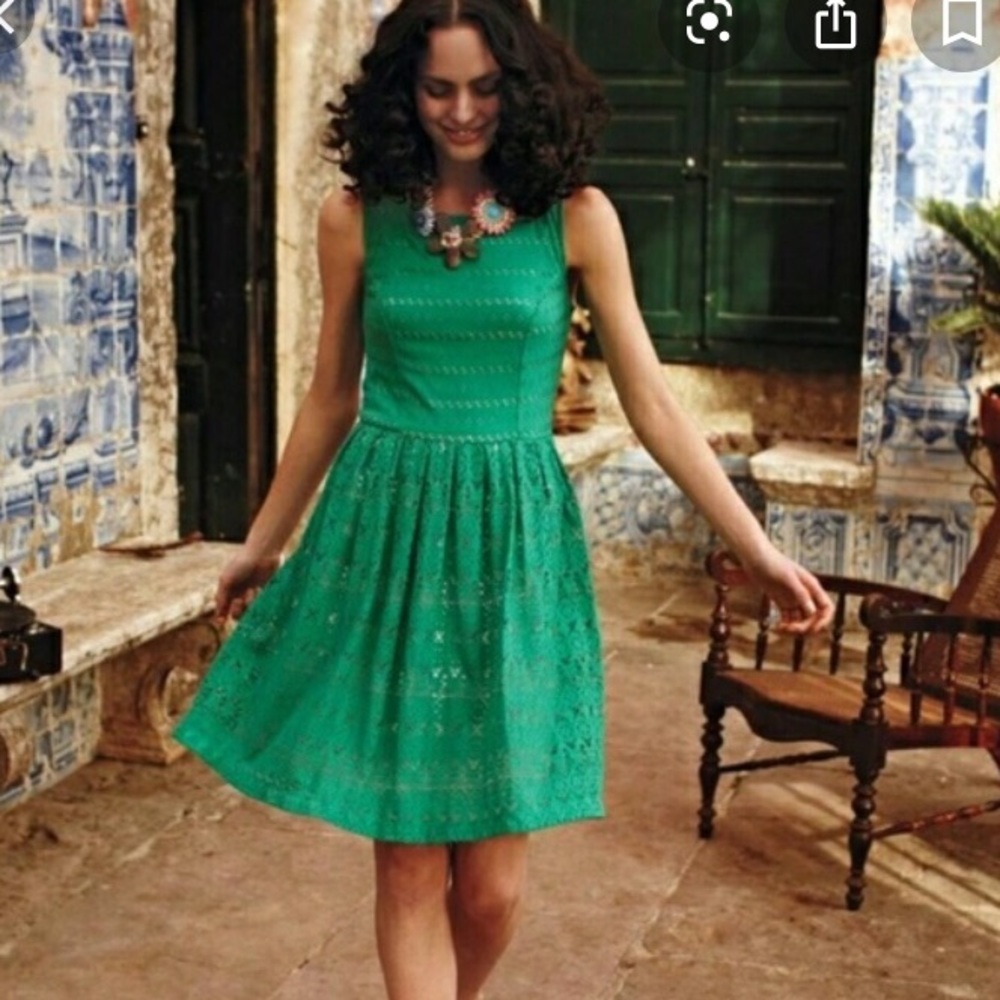 Postmark Sunstream Eyelet Dress